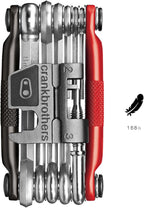 Crankbrothers 16193 Multi Tool M 17 Bike Tool Matte Black And Red
