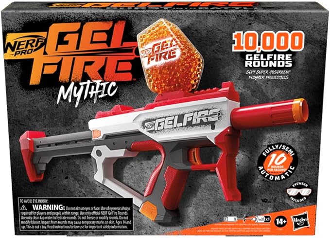 NERF Gelfire Mythic Shooting Dart Toy-10000 Rounds