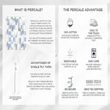 Nautica Twin Sheets Cotton Percale Bedding Set Costazul BlueRed