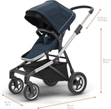 Thule Sleek City Stroller Navy Blue