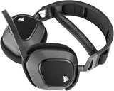 CORSAIR CSCA9011235AP HS80 RGB Wireless Premium Gaming Headset With Spatial Audio Carbon Black