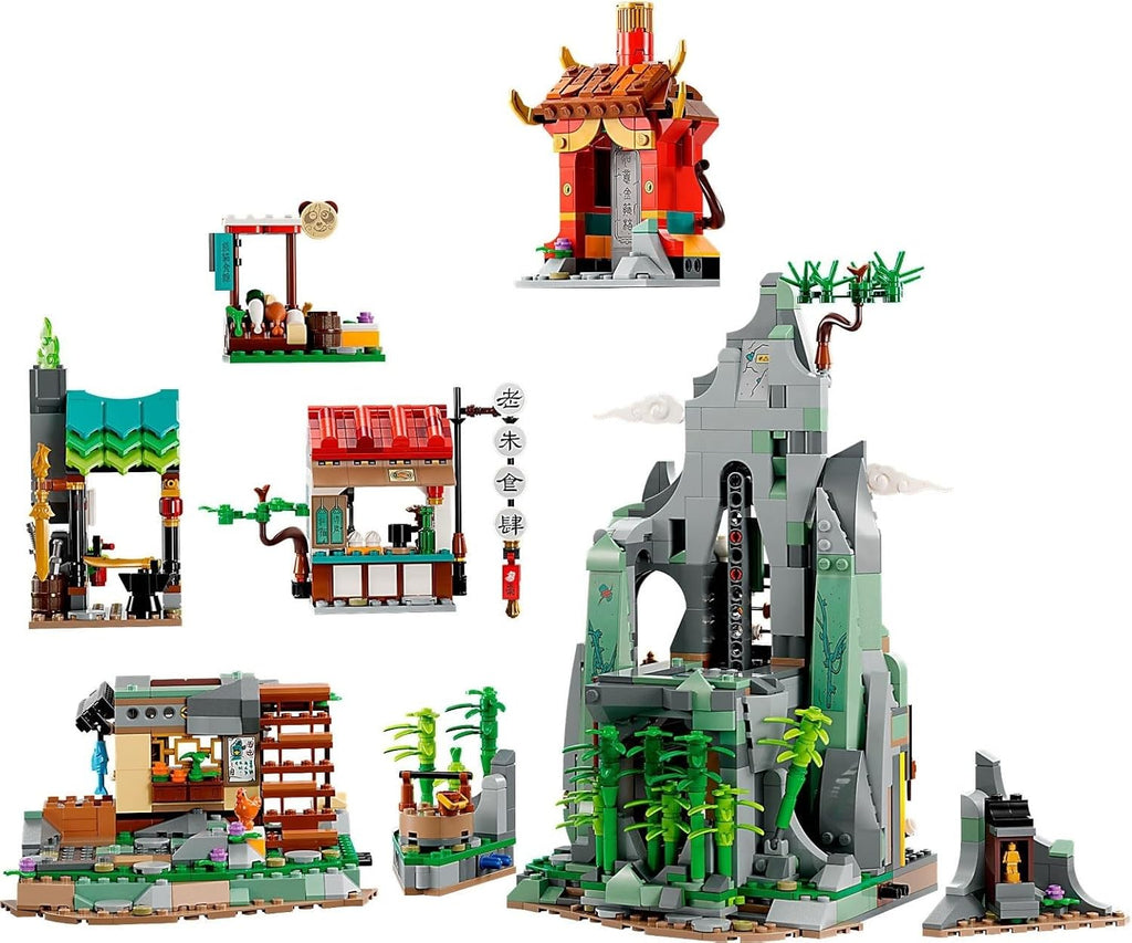 LEGO Monkie Kid 80044 Monkie Kids Team Hideout Building Toy Set