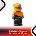 LEGO Speed Champions McLaren F1 Team MCL38 Race Car Toy