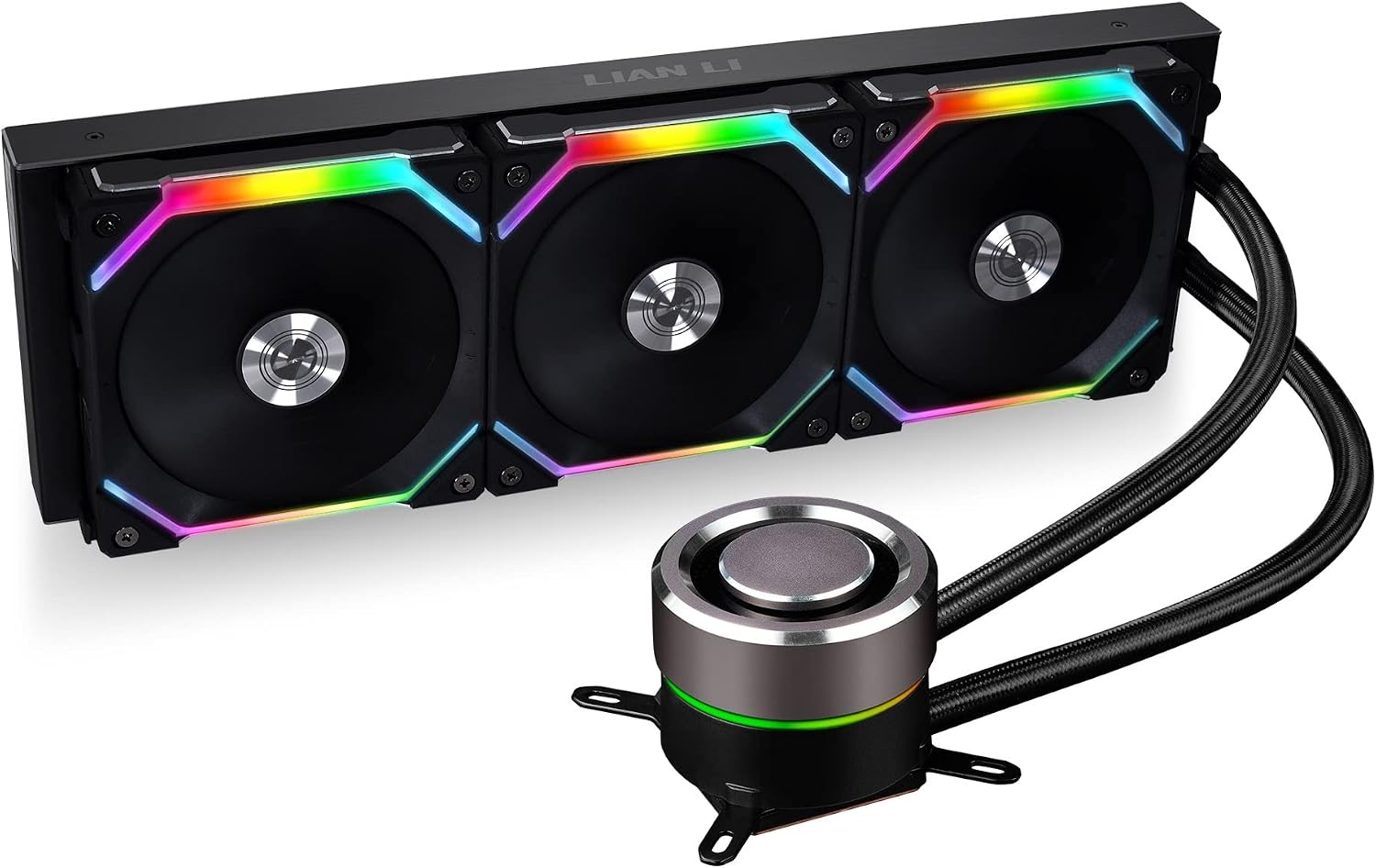 Lian Li 360SLB Galahad liquid cooler with SL Unifan - Black