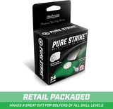 GoSports Golf Pure Strike Golf Training Discs 24 Pack - Eliminate Thin Shots