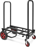 Pyle Adjustable Professional Equipment - Compact 8-in-1 Folding, Foldable and Lightweight, Hand Truck/Dolly/Platform Cart, Extends Up to 27.52'' to 44.25''