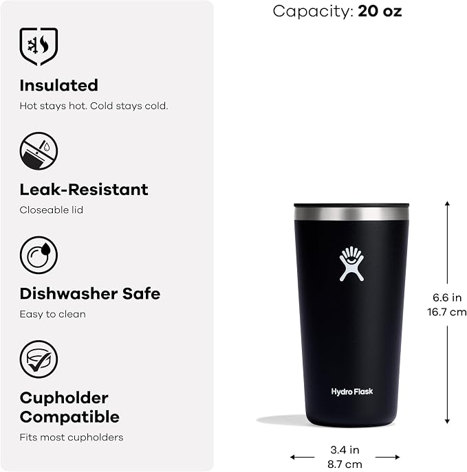 Hydro Flask ALL AROUND TUMBLER PRESS-IN LID, SURF