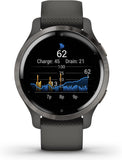 Garmin  Venu 2S Smartwatch With AMOLED Touchscreen 40/45mm SlateGraphite