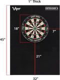 Viper By GLD Products Defender III Extended Length Dartboard Surround Wall Protector Black One Size