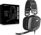 CORSAIR HS80 RGB USB Premium Gaming Headset with 7.1 Surround Sound, Carbon, Large Black