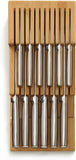 Joseph Joseph 851695 DrawerStore Bamboo 2-Tier Knife Organiser, Large