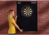 Viper By GLD Products Defender III Extended Length Dartboard Surround Wall Protector Black One Size