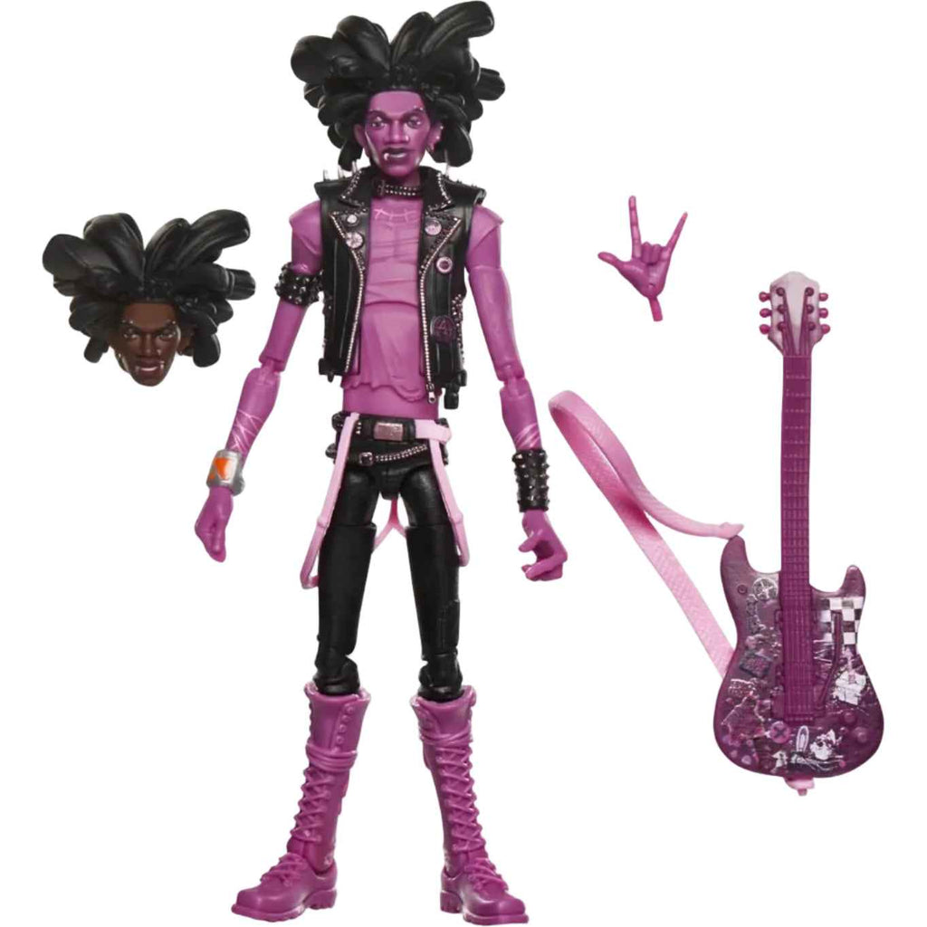 Marvel Legends Series SpiderPunk SpiderMan Across The SpiderVerse Collectible 6 Inch Action Figure