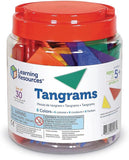 LEARNING TOY-TANGRAMS CLASSPACK 6 COLOURS LEARNING RESOURCES 996/LER0416-6