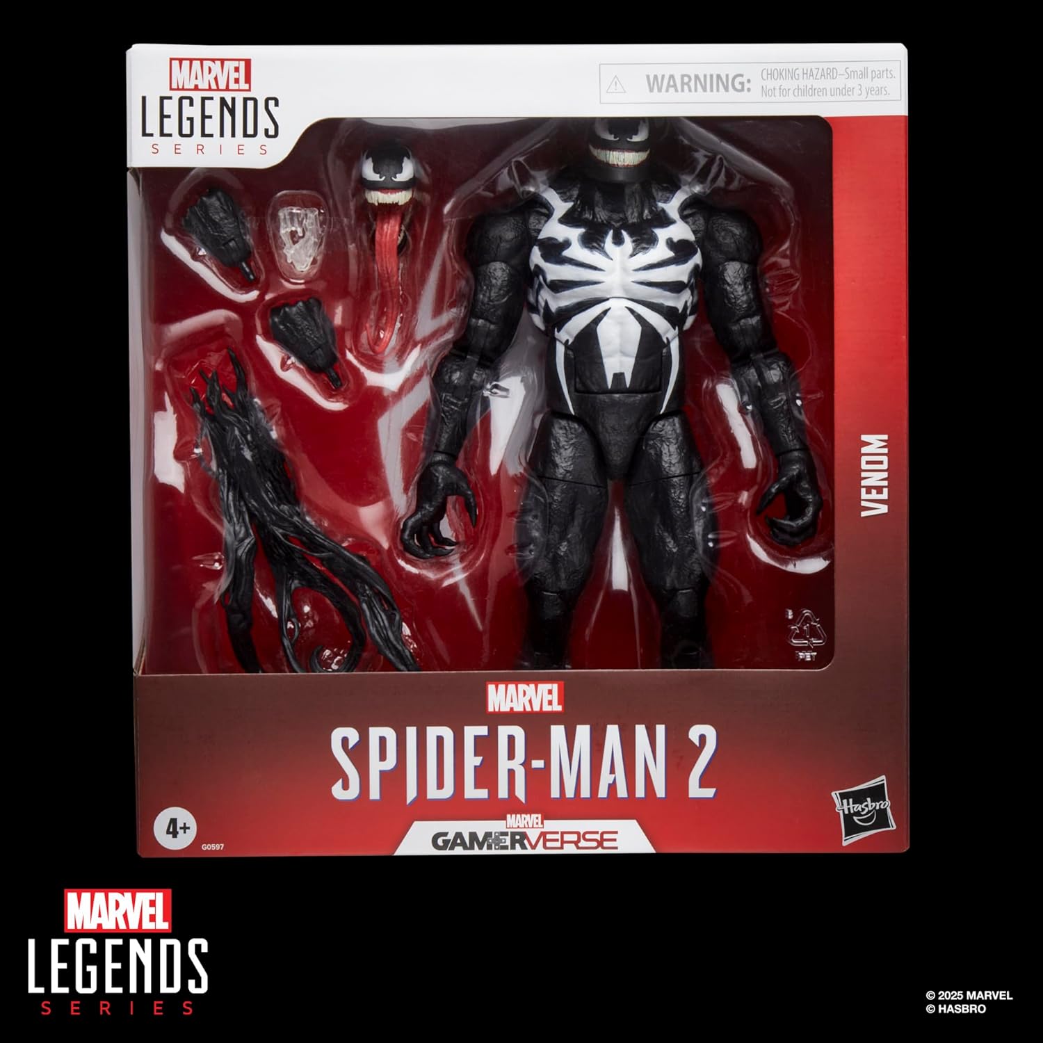 Hasbro Marvel Legends Series Gamerverse Venom SpiderMan 2 Video