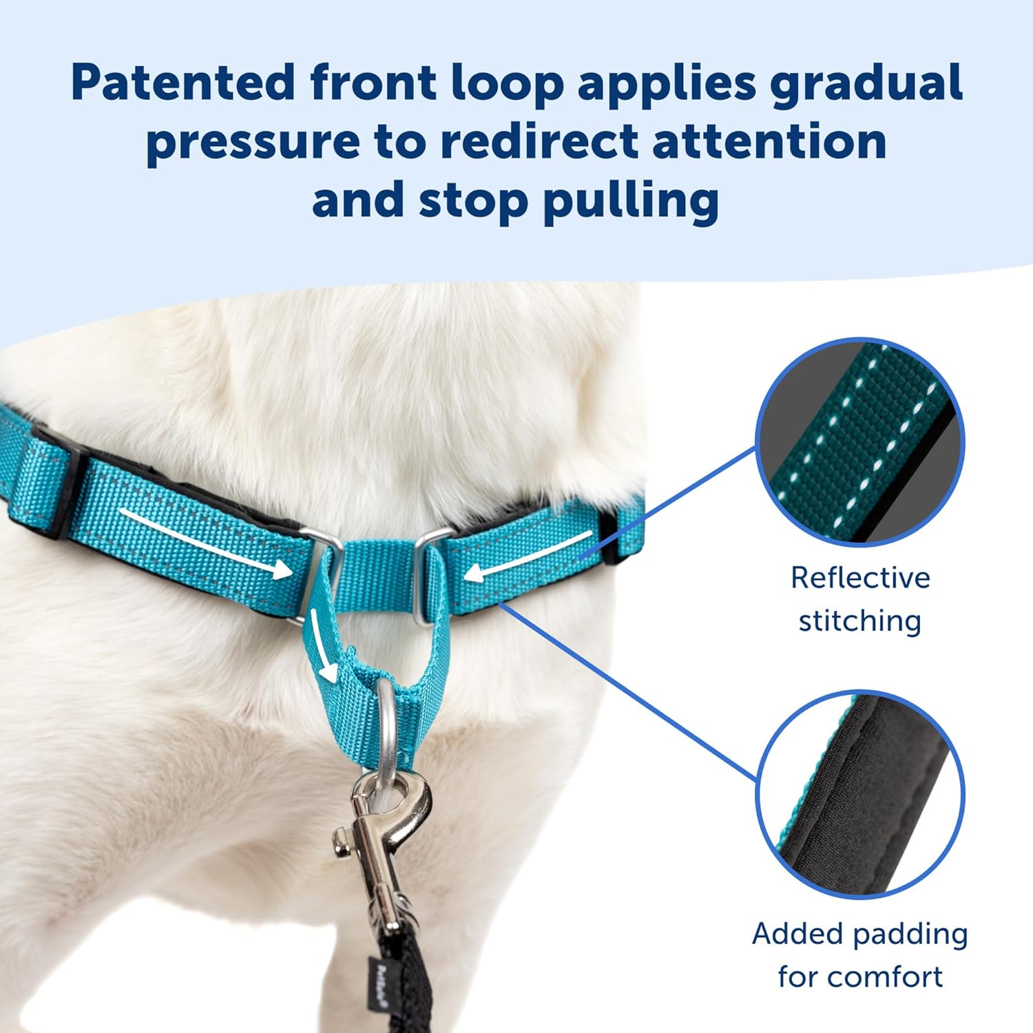 PetSafe Easy Walk Deluxe Dog Harness Small OceanBlack Secondary image