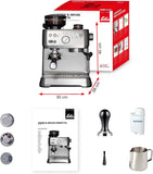 Solis Grind & Infuse Perfetta Espresso Coffee Machine, Stainless Steel