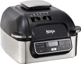 Ninja Foodi 5 in 1 Indoor Electric Grill with Air Fry, Roast, Bake & Dehydrate, Ninja Grill, Smokefree Airgrill - Ninja AG301