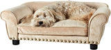 Enchanted Home Pet Dreamcatcher Dog Sofa, 33.5 by 21 by 12.5-Inch, Caramel, Medium (26-50 lbs), (CO1990-13-CARM)