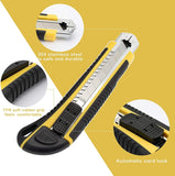 Wiltop Utility Knife Retractable Box Cutter With 2 Extra Blade