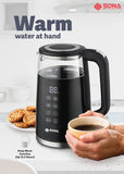 SONA 1.7L Digital Double Layer Glass Kettle SGK 5046