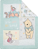 Lambs & Ivy Disney Baby Winnie The Pooh Hugs 3-Piece Nursery Crib Bedding Set