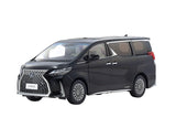 Kyosho 08963BK Lexus LM300h Hybrid Van with Sunroof Diecast Model Car, 1/18 Scale, Black