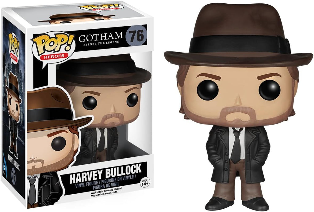 Funko FU6247 POP Heroes 076 Gotham Harvey Bullock Play Figure