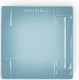 Le Creuset Meshed Square Plate, 18cm, Sea Salt