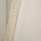 Rosalie Window Curtain Panels Ivory 54x120Set