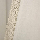 Rosalie Window Curtain Panels Ivory 54x120Set