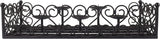 Pleasant Hearth Lanister Fireplace Candelabra, Black