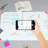 Think Board X Smart Whiteboard Film Large 24inx36in Scannable White Board