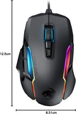 ROCCAT ROC-11-820-BK Kone AIMO Gaming Mouse, Black