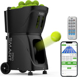 PT-Smart PRO Tennis Ball Machine with Internal Rotating Serve, App Compatible for Apple Watch, 120KM/H Speed, 100+ Ball Capacity, Professional Training Equipment for Practice