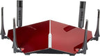 Dlink Wireless AC3200 Tri Band Gigabit Cloud Router, Red