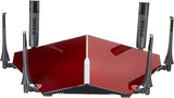 Dlink Wireless AC3200 Tri Band Gigabit Cloud Router, Red