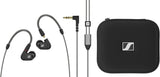 Sennheiser IE 300 Hi-Res Audiophile In Ear Wired Headphones,German Design,7Mm XWB Driver,Detachable MMCX Cable,Rich Bass,Perfect Or Gaming,Noise-Isolating Fit,Silicone & Foam Tips,Black