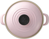 Le Creuset Double Handed Pan EOS Casserole 18cm Satin Pink