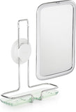 OXO Good Grips Fogless Shower Mirror, Chrome, 6.8