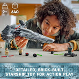 LEGO 75383 Star Wars Darth Mauls Sith Infiltrator Buildable Starship Toy