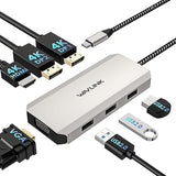 USB C HUB-7 IN 1 WAVLINK 2276/