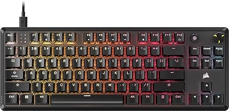 Corsair K70 CORE TKL RGB Tenkeyless Mechanical Wired Gaming Keyboard