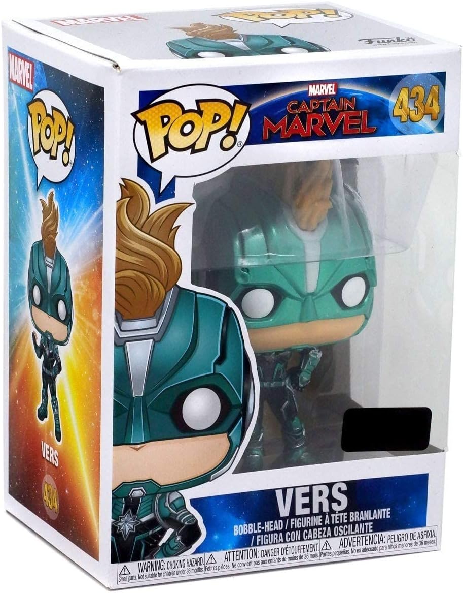 Funko FU36360 POP Captain Marvel 434 Vers Vinyl Play Figure