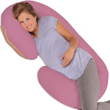 Leachco Snoogle Original Total Body Pillow, Mauve