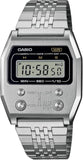Casio Vintage A1100 Stainless Steel Digital Watch