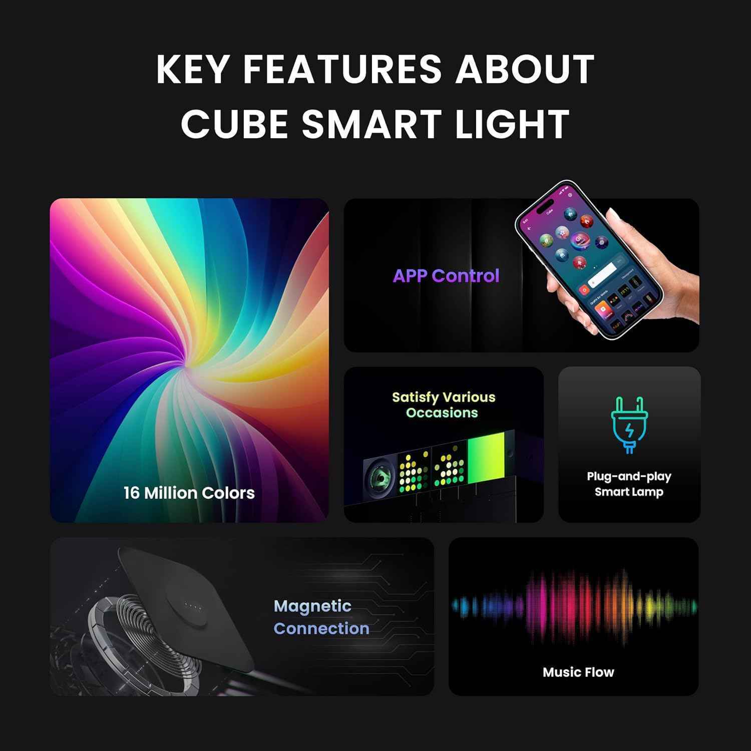Yeelight Cube Smart Lamp Extension Matrix Secondary image