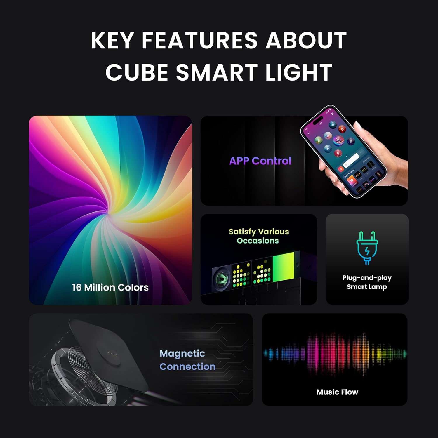 Yeelight Cube Smart Lamp Starter Matrix
