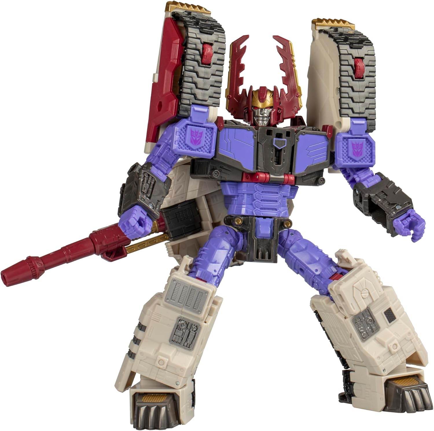 Transformers Toys Legacy Evolution Leader Armada Universe Galvatron Toy, 7-inch, Action Figure for Boys and Girls Ages 8 and Up | Transformers Legacy United 8 Inch Action Figure Leader Class (2024 Wave 3) - Galvatron