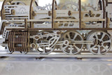 UGEARS Steam Locomotive With Tender Model Wood